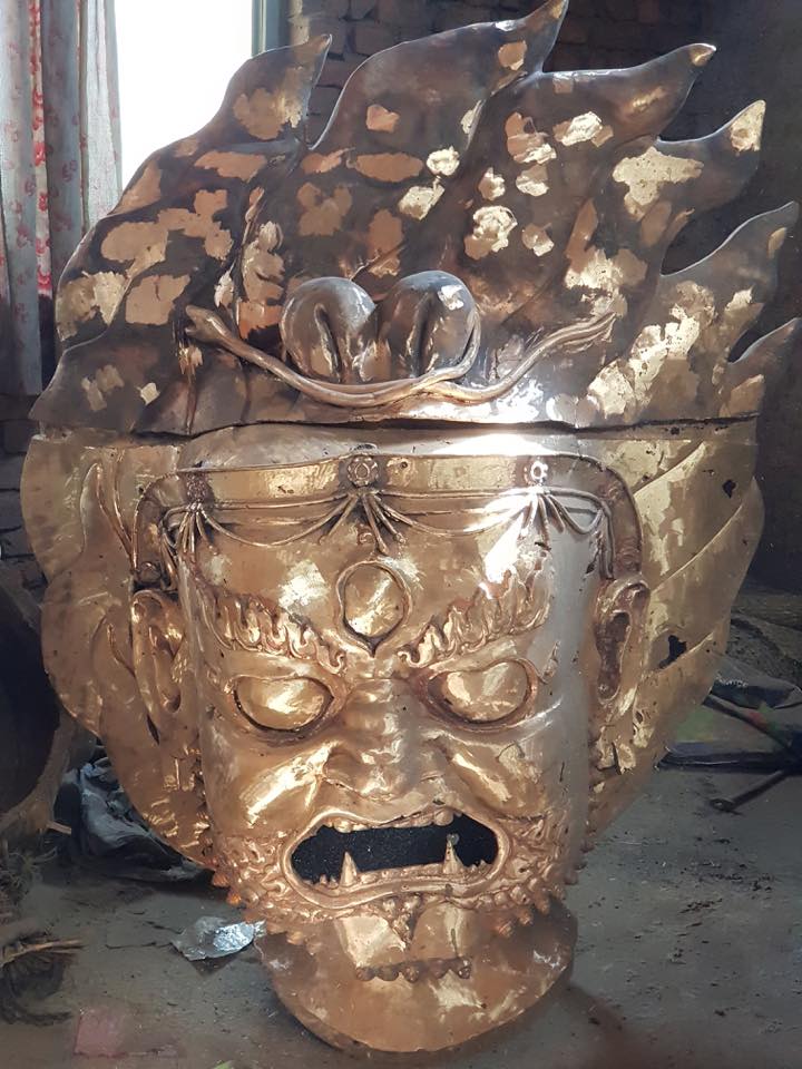 尼泊爾宗諾寺佛像製作